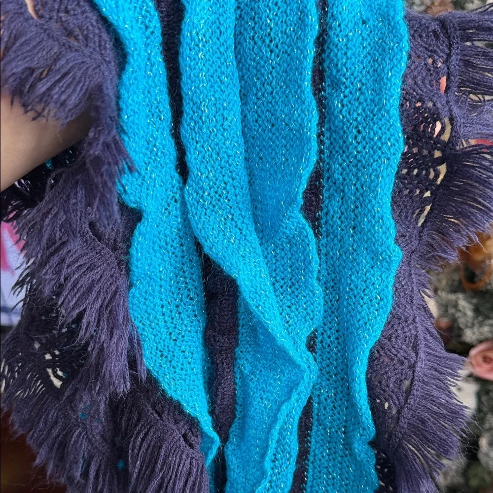 Blue reversible, infinity  Scarf
